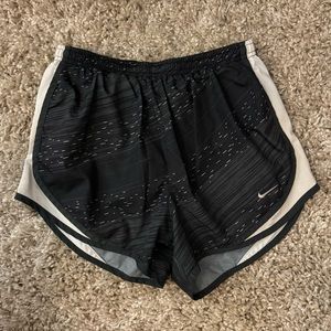 Size S Nike athletic shorts. Small pocket to hold things while you exercise